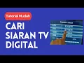 Cara Mencari Program TV Digital, Cari Siaran TV Digital TV Panasonic, Nonton Gratis Liga Inggris