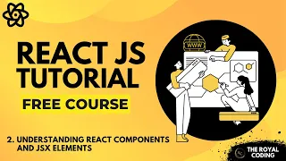 Understanding React Components and JSX Elements React Tutorials for Beginners