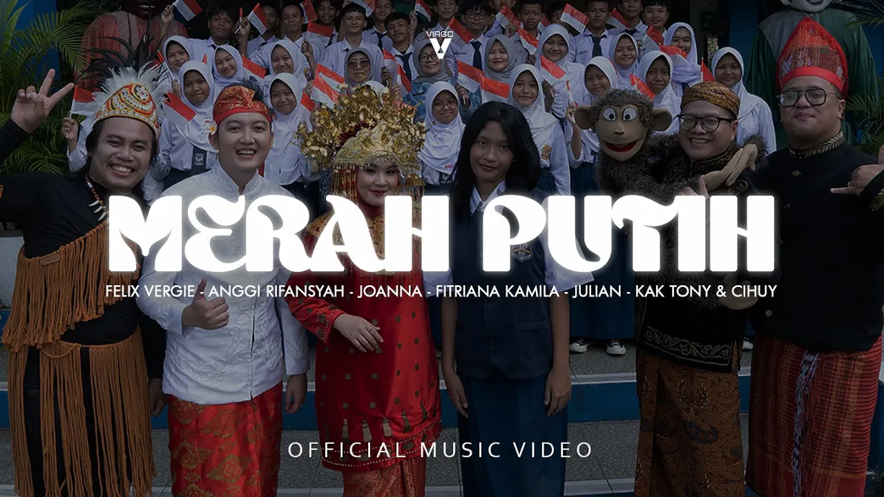 Merah Putih (Di Dada Ini) - All Stars Virgo Feat Joanna (Official Music Video) Merah Putih (Di Dada Ini) - All Stars Virgo Feat Joanna (Official Music Video)