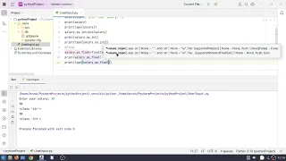 How to get user input in Python and convert it into integer or float