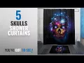 Top 10 Skulls Shower Curtains 2018 Fantastic Halloween Decor Sugar Skull Day of the Dead