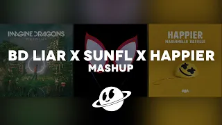 bad liar x happier x sunflower mashup imagine dragons marshmello post malone u0026 more 