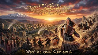 بئرعجم   ملحمة الجولان والأكورديون   أغنية أوركسترالية شركسية                دندنها