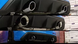 Focus RS Exhaust Comparison Borla VS MagnaFlow VS MBRP