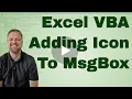 VBA put an Icon on Msgbox Exclamation Question Mark Information and X