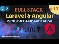 Full Stack Application with Laravel and Angular Unauthorized access control