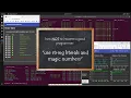 np 11 don t use string literals and magic numbers