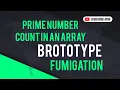 Count The Prime Numbers In An Array count prime numbers Array Program C
