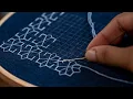 Lagu Handmade Flower Embroidery: A Creative Sashiko Style Project