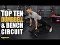 Powertec Top 10 Dumbbell Bench Routine