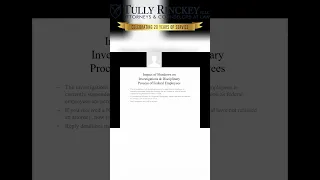 Federal Employee Discipline Shutdown S Impact On Investigations 