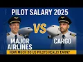 Pilot Salary 2025 Major Airlines vs Cargo - How Much Do US Pilots Really Earn Full Breakdown