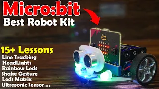 Micro bit Robot Best Diy Robot Kit for Beginners Microbit Programming