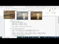 Image color transfer using OpenCV
