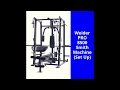 Weider PRO 8500 Smith Cage Home Set Up