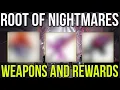 SPOILERS New ROOT OF NIGHTMARES Raid Rewards LEAKED NEW Exotic Armor Weapons More Destiny 2