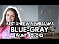 10 BEST Sherwin Williams Blue Gray Paint Colors