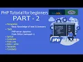 PHP tutorial for beginners Part 2