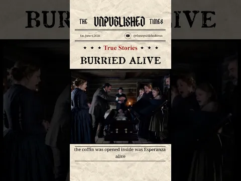 Declared dead and buried alive…