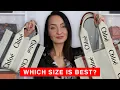 Chloe Woody Tote Bag Size Comparison Small VS Medium