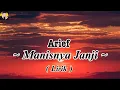 Download Lagu Arief - Manisnya Janji ( Lirik )