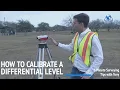 How to Calibrate a Differential Level 3 Minute Surveying Tips with Tony