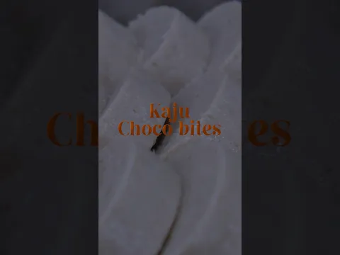 Delicious Kaju Chocolate Bites Making Process #mithaimaking #food #recipe