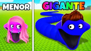 MEU NAMORADO ME HUMILHOU POR SER A MENOR MINHOCA DO ROBLOX