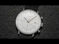 A Tribute To German Design History - Junghans Max Bill Bauhaus Chronoscope