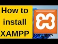 Installing XAMPP Creating Running Your First PHP Program in Browser