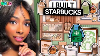 Building A STARBUCKS IN TOCA LIFE WORLD Toca Life World