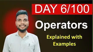 Day Python Operators Explained with Examples Arithmetic Logical Comparison Operators