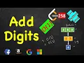 Add Digits LeetCode 258 C Java Python3 O 1