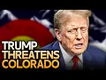 Download Lagu Trump Threatens To Punish Colorado If They Don't Set Election Criminal Free