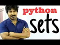 python programming by seenu sir sets in python union intersection difference