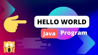 Hello World Java Program Notepad CMD