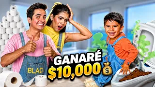SI NUESTRO BEBÉ Logra Hacer POPO, GANARÉ $10,000 💰💩