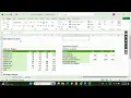 Illustrated Excel 365 Module 1 SAM Project B Navigate Green
