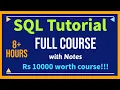 SQL Complete Tutorial Oracle SQL Full Course SQL Full Course