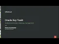 Oracle Transparent Data Encryption key management - Isolated and united mode explained