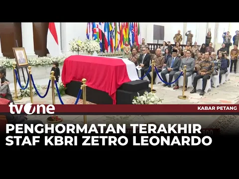 Kemenlu Gelar Penghormatan Terakhir untuk Zetro Leonardo Purba