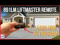 891LM Liftmaster 891RGD Raynor Remote Program How to program and compatibility with your opener