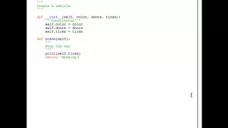 Python 101 Episode - Classes