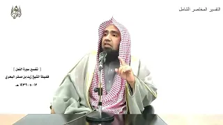 الشيخ زيد البحري التفسير الشامل قال عفريت من الجن أنا آتيك به النمل 39 ـ 