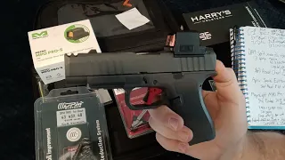 PSA Micro Dagger C1 What MODS make SICK Low Recoil Macro 9mm DPM APEX Trigger Meprolight Red Dot