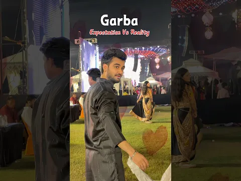 Garba Expectation vs Reality 🥺￼ # #monishtailor #ytshorts #comedy #funny #garba