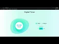 Digital Timer App Using React