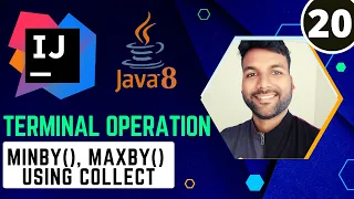Java8 Stream minBy maxBy Methods Java8 Stream Tutorial