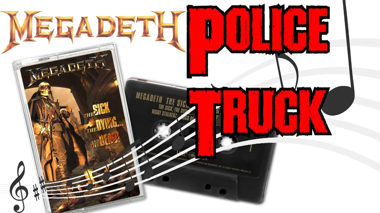 Megadeth | Police Truck | Dead Kennedys Cover | Casette Player #metal Megadeth | Police Truck | Dead Kennedys Cover | Casette Player #metal