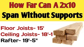 How far can a 2x10 span without support 2x10 floor joist span 2x10 ceiling joist span 2x10 span